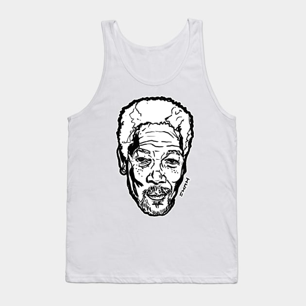 Almighty Morgan Free Tee Tank Top by sketchnkustom